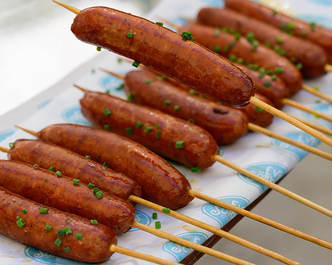 Fried sausage